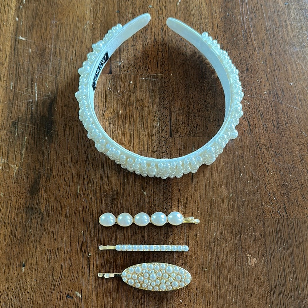 J. Crew headband/hair pins NWOT